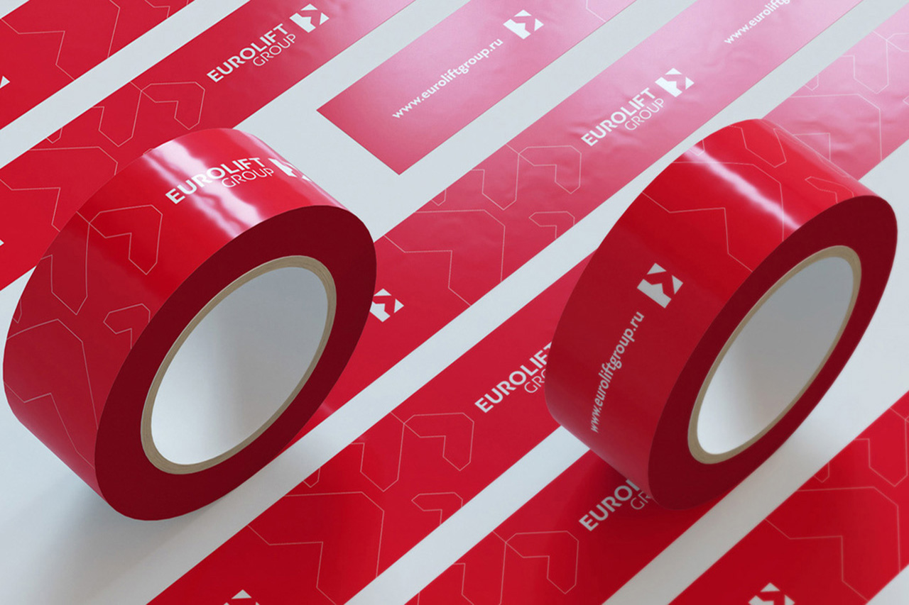 红色调的VI设计